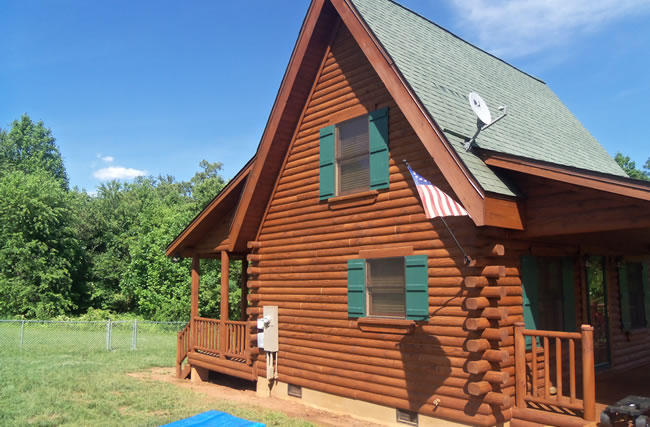 Exterior Wood Refinishing North Carolina.